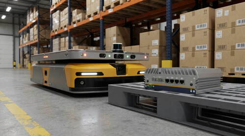 Dernières solutions de l'entreprise Improving AGV Robot Performance with High-Bandwidth Industrial Box PCs