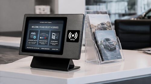 Dernières solutions de l'entreprise Industrial All-in-One PC Solution for Automotive 4S Stores