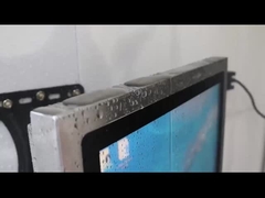 Touche capacitive industrielle en acier inoxydable tout en un seul ordinateur