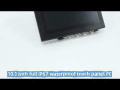 Affichage LCD IP65 Panneau tactile imperméable à l'eau PC à haute luminosité 1000 Cd/M2