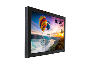 Bon prix moniteur d'affichage à cristaux liquides du cadre ouvert 4K, moniteur plat 3840x2160 de haute résolution d'ordinateur d'écran tactile en ligne