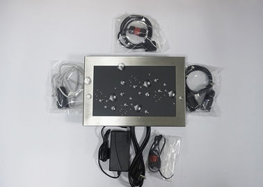 Bon prix PC résistant de panneau d'acier inoxydable 17,3 disque dur de disque transistorisé de l'écran géant 64G de pouce en ligne