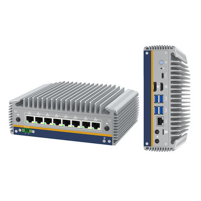 Bon prix 14ème processeur Ultra I5/i7 Processeur Mini PC 8 RJ45 I226 Ethernet LAN Ordinateur sans ventilateur Win11 Ubuntu Portable Pfsense Soft Firewall routeur en ligne