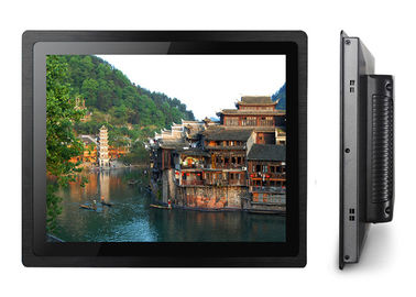 Bon prix Panneau capacitif de moniteur d'écran tactile entré par HDMI de VGA 19 pouces pour le kiosque de service d'individu en ligne