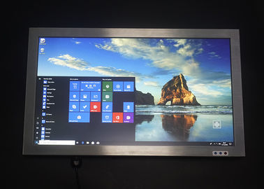 Bon prix PC industriel d'écran tactile de système de Windows 10, écran tactile capacitif inoxydable d'AIO en ligne