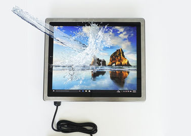 Bon prix PC capacitif à panneau plat 1280*1024 plein IP65 de panneau d'acier inoxydable de contact imperméable en ligne