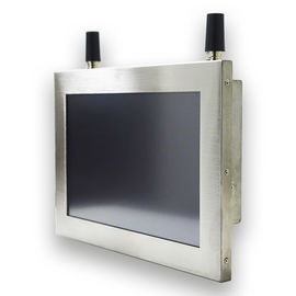 Bon prix PC de panneau d'acier inoxydable de la résolution 1280x800 matériel d'alliage d'aluminium de 12 pouces en ligne