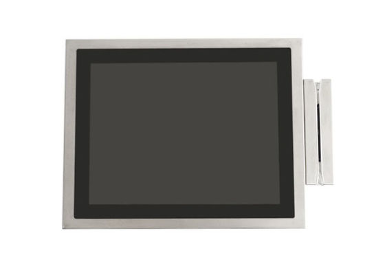 Bon prix PC IP65 de tablette tactile de l'acier inoxydable 400cd/m2 1024*768 PCAP en ligne