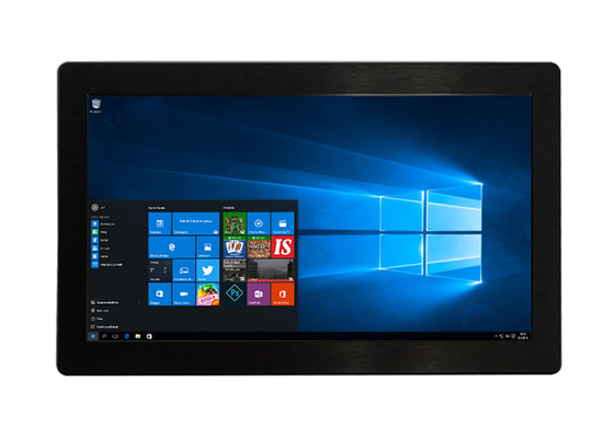 Bon prix PC imperméable de panneau de RS232 1000cd/M2 21,5 pouces de PC Fanless de panneau en ligne