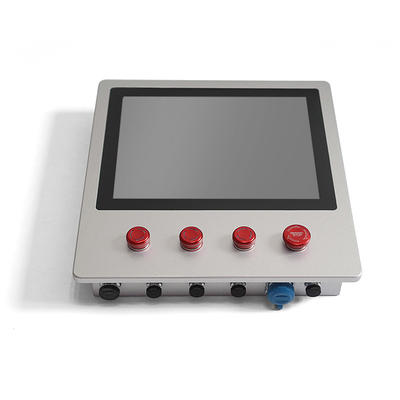 Bon prix le moniteur industriel IP65 de l'affichage à cristaux liquides 12.1inch imperméabilisent avec des boutons de commande numérique par ordinateur en ligne