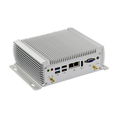 le PC industriel X86 de la boîte 12V a enfoncé mini COM du PC 6 d'ordinateur 8 USB avec RS232 RS485 RS422