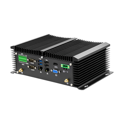 Bon prix COM RS232 RS485 de la vidéo HDMI VGA 6 de mini PC industriel d'Intel Celeron J1900 double en ligne