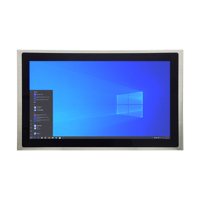 DC 9V - 36V Panneau industriel PC en acier inoxydable 1000 Nits Haute luminosité