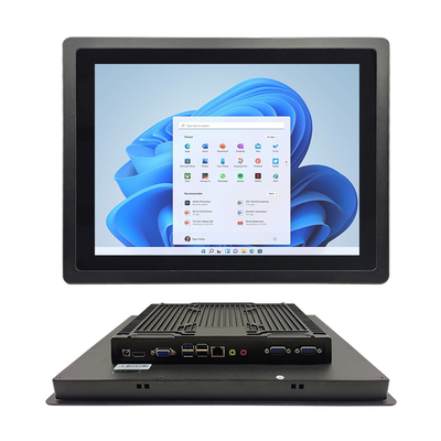Bon prix Panel tactile intégré DC 12V PC avant IP65 imperméable à l'eau avec Gigabit Ethernet en ligne