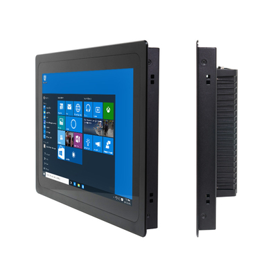 Bon prix Écran LCD industriel Embedded Touch Panel PC Window10 Pro OS Connectivité Gigabit Ethernet Alliage d'aluminium en ligne