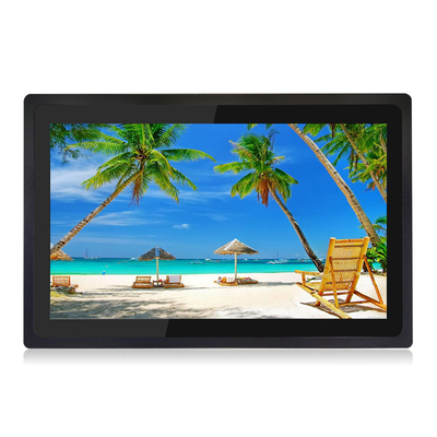 Bon prix Moniteur tactile capacitif WLED 7H Dureté de surface VGA/DVI/HDMI Entrée CE/FCC/RoHS certifié en ligne