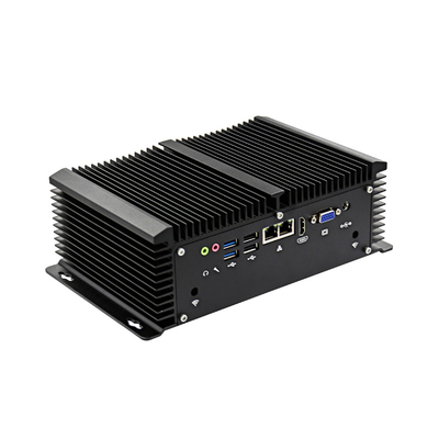 Bon prix Mini PC industriel compatible Windows/Linux avec RAM DDR4 et réseau local à double gigabit en ligne