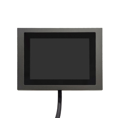 Bon prix IP65 8 pouces étanche à l'eau Moniteur industriel monté sur le mur Vrai écran tactile capacitif plat Interface USB HDMI en ligne