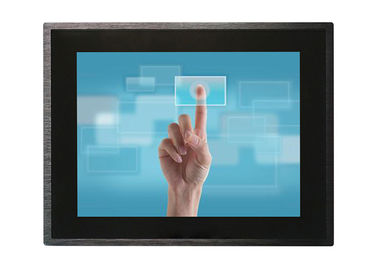 Bon prix Matériel d'alliage d'aluminium moniteur d'écran tactile de 15 pouces avec le panneau de verre trempé de 6mm en ligne