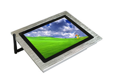 Bon prix Conception silencieuse d'unité centrale de traitement d'écran tactile d'alliage d'aluminium de pouce industriel Fanless J1900 du PC 8 en ligne