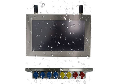 Bon prix PC lisible de panneau d'acier inoxydable de lumière du soleil couleur vraie en format large de 22 pouces en ligne