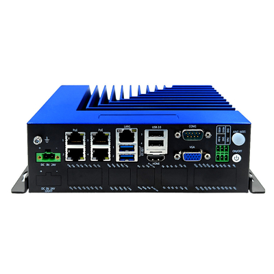 Bon prix Intel N95/N305 Mini PC industriel avec IO et 4* POE en option pour inspection visuelle en ligne