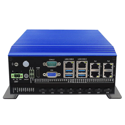 Bon prix Inspection visuelle Mini PC industriel avec processeur Intel Core i7-8700 et réseau Intel I225 2 en ligne