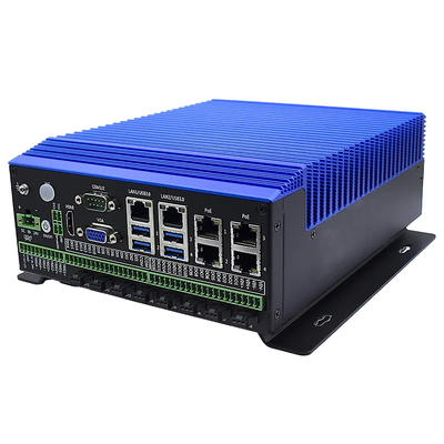 Bon prix Mini PC industriel avec processeur Intel de 6e et 8e génération 4* POE et inspection visuelle en ligne
