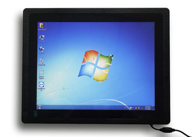 Bon prix PC incorporé capacitif d'écran tactile d'alliage d'aluminium 15 pouces avec 2 le C.C de LAN 2 RS232 24V en ligne