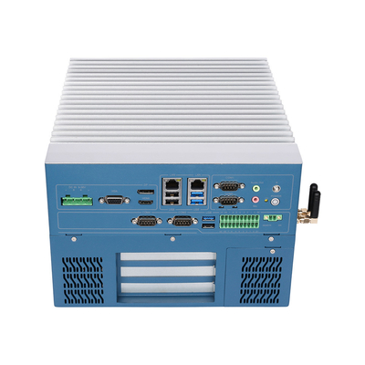 Ordinateur d'extrémité industrielle compact et robuste Mini PC Intel i3 i5 i7 avec WiFi Windows 10 Linux