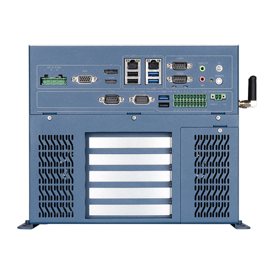 Mini PC de qualité industrielle Chassis en aluminium Alder Lake-S série I3 I5 I7 I9 12ème 4*COM Rs232 Rs485 PCIE X16 X4 32BIT PCI Mini-ordinateur