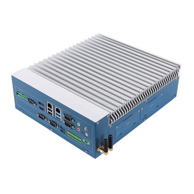 Bon prix Voltage de travail 4 broches 7,62 hauteur Phoenix Terminal Block Mini PC industriel avec 2* RJ45 Ethernet 1000 Mbps 2500 Mbps en ligne
