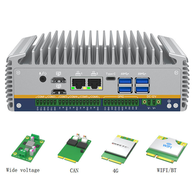 Bon prix Core i5-1235U M.2 2280 SSD Mini PC industriel avec boîtier en aluminium et réseau 1*Intel I226-LM en ligne