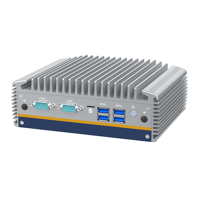 Bon prix Mini PC industriel Windows 11 sans ventilateur Mini ordinateur de commande industrielle 3 HDMI Nouveau petit ordinateur industriel embarqué en ligne
