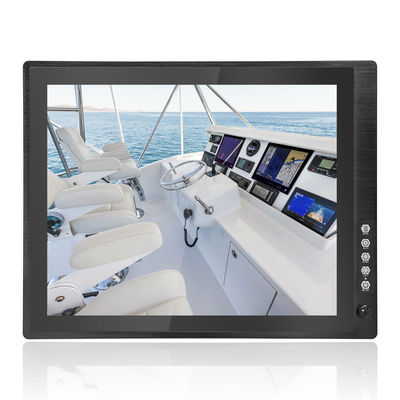 Bon prix Affichage industriel de 19 pouces 1000 nits Légible par la lumière du soleil DC 9V - 36V Écran tactile Moniteur avec capteur de lumière en ligne