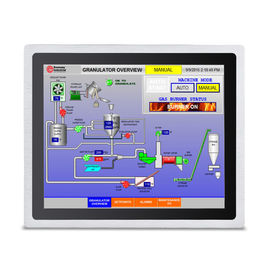 Bon prix L'avant industriel IP65 de PC d'écran tactile inclus 17 par pouces imperméabilisent la couleur argentée en ligne