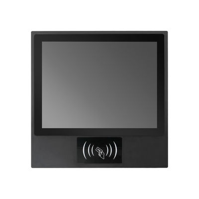 Bon prix 15 pouces Capacitive Touch Panel PC Celeron J4125 4G DDR4 128G SSD avec RFID pour le système de présence en ligne