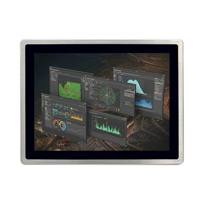 Écran tactile industriel résistant à l'eau IP69K 15 pouces Interface M12