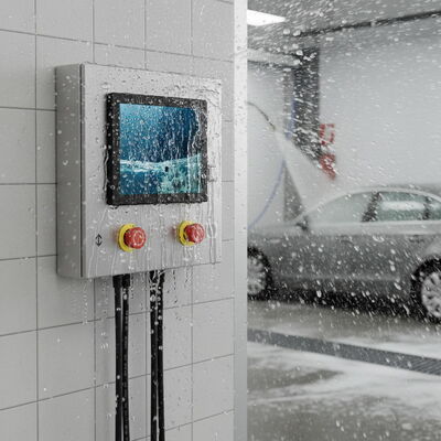 Bon prix PC industriel IP65 résistant à l'eau avec écran tactile capacitif - Intel Celeron J1900 en ligne