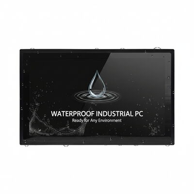 PC à écran résistant à l'eau IP65 de qualité industrielle de 32 pouces avec affichage à haute luminosité de 2000 Nits