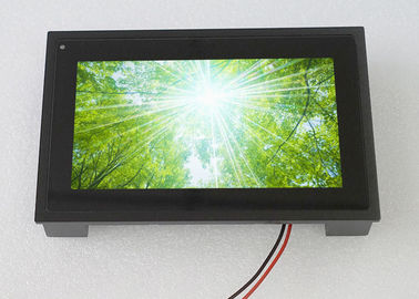 7 interface extérieure de puissance de C.C 12V Molex d'affichage d'affichage à cristaux liquides de moniteur à hauteur d'éclat de pouce