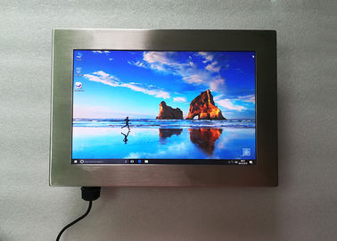 PC rond lisse de panneau d'acier inoxydable appui en format large industriel de WIFI de 12 pouces