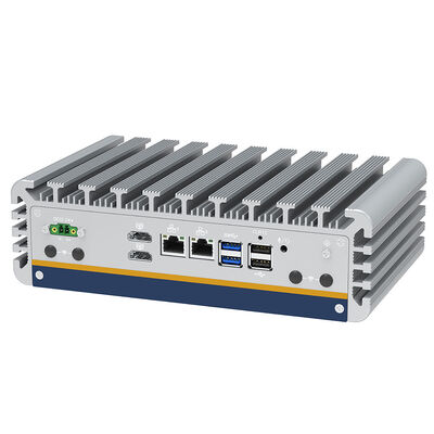 Bon prix AMD Ryzen Embedded R2314 Mini PC industriel avec 64 Go de RAM et stockage SSD+HDD pour l'automatisation industrielle en ligne
