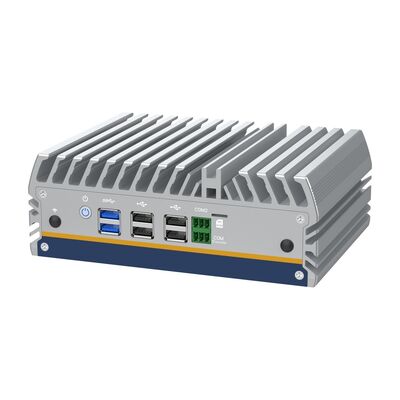 Bon prix Mini PC industriel avec 2x Intel I226-V Réseau Alimentation 12V DC et 2x Ports SFP+ 10 GbE pour l'automatisation industrielle en ligne