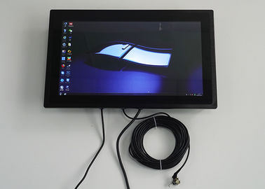 Bon prix Pouce imperméable du moniteur 15,6 de contact d'affichage à cristaux liquides plein IP67 1920*1080 avec des 10m câblent le rhéostat en ligne