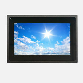 Bon prix écran tactile lisible de vandale d'affichage à cristaux liquides 7inches de l'affichage 1000 de lumière du soleil industrielle de lentes anti avec le capteur léger en ligne