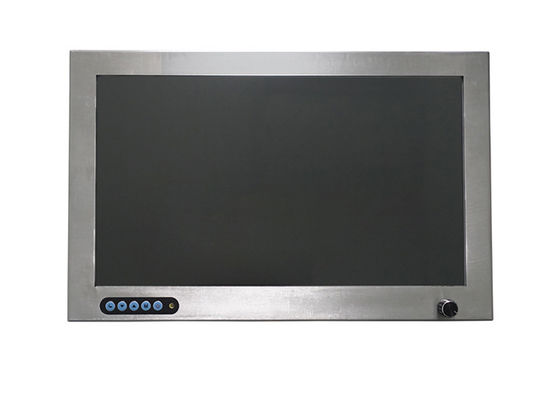 Bon prix IP67 imperméabilisent » le moniteur industriel 45W de l'affichage à cristaux liquides SS316 15,6 en ligne