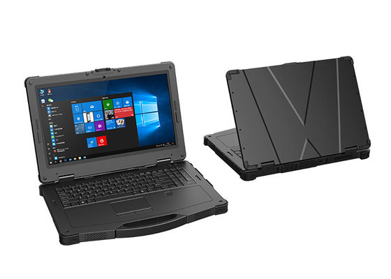 Bon prix Pouce rocailleux 700cd/m2 de l'ordinateur portable 15,6 d'I5 I7 SPI IP65 Windows 10 en ligne
