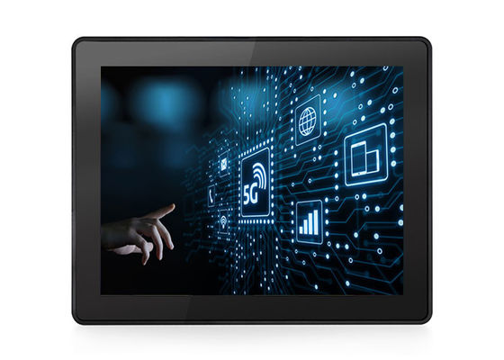 Bon prix 10 points de 300cd/m2 1024x768 d'affichage à cristaux liquides d'écran tactile surveillent le studio en aluminium de cas de 15 pouces en ligne