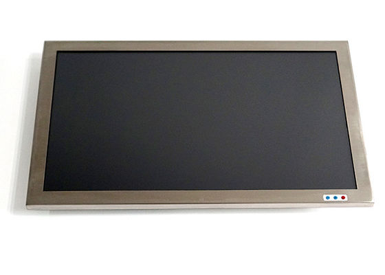 Bon prix le moniteur rocailleux 1000nits 5 de clôture de 45W SUS316 câble l'écran tactile résistif en ligne